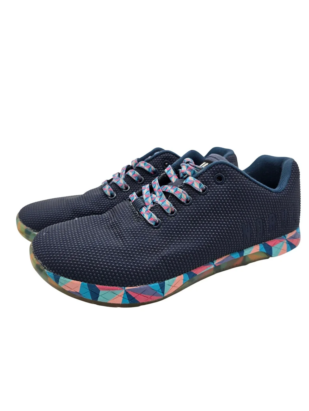 NoBull Navy Prism Trainer | Mens 8.5 / Womens 10 | SuperFabric Shoes Athletic